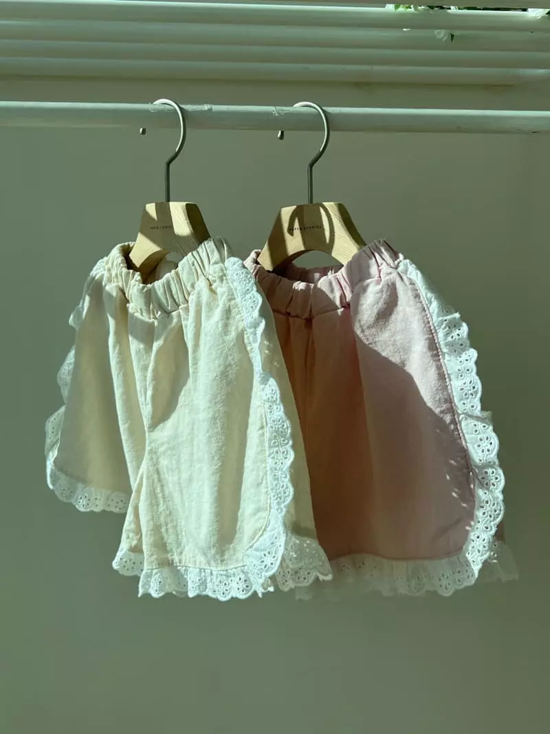 Paper Studios - Korean Children Fashion - #discoveringself - Line Lace Pants - 6