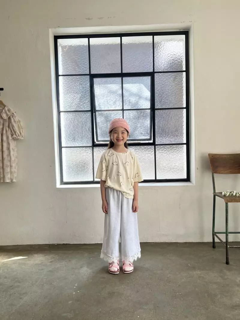 Paper Studios - Korean Children Fashion - #fashionkids - Lace Pants - 2