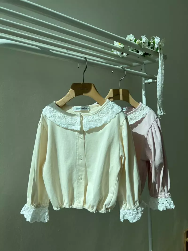 Paper Studios - Korean Children Fashion - #kidsstore - Lace Cardigan - 3