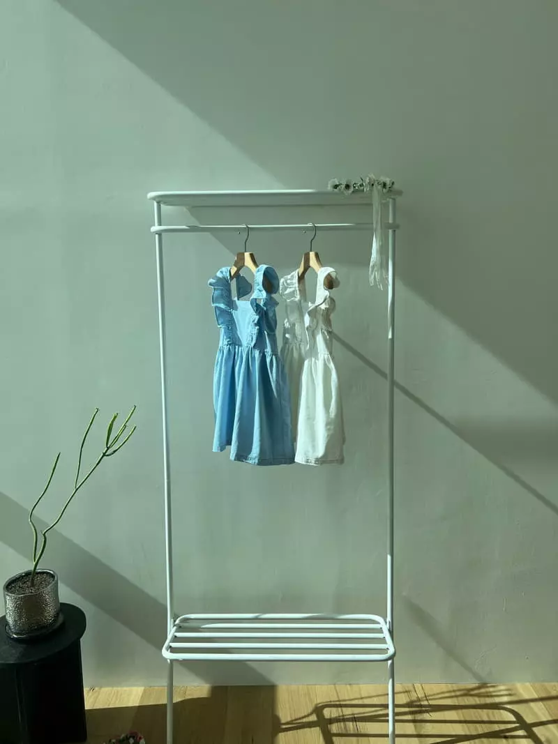 Paper Studios - Korean Children Fashion - #minifashionista - Denim One-piece - 7