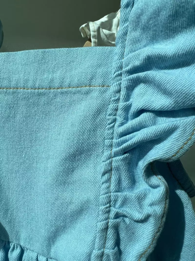 Paper Studios - Korean Children Fashion - #prettylittlegirls - Denim One-piece - 8