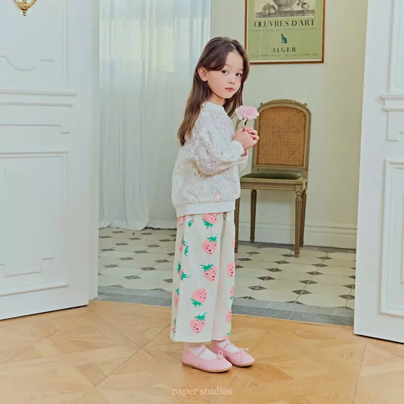 Paper Studios - Korean Children Fashion - #prettylittlegirls - Berry Pants - 3