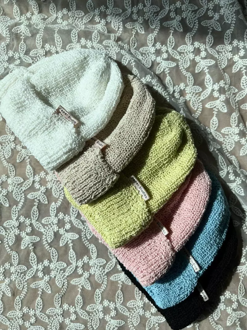 Paper Studios - Korean Children Fashion - #stylishchildhood - Linen Beanie - 8