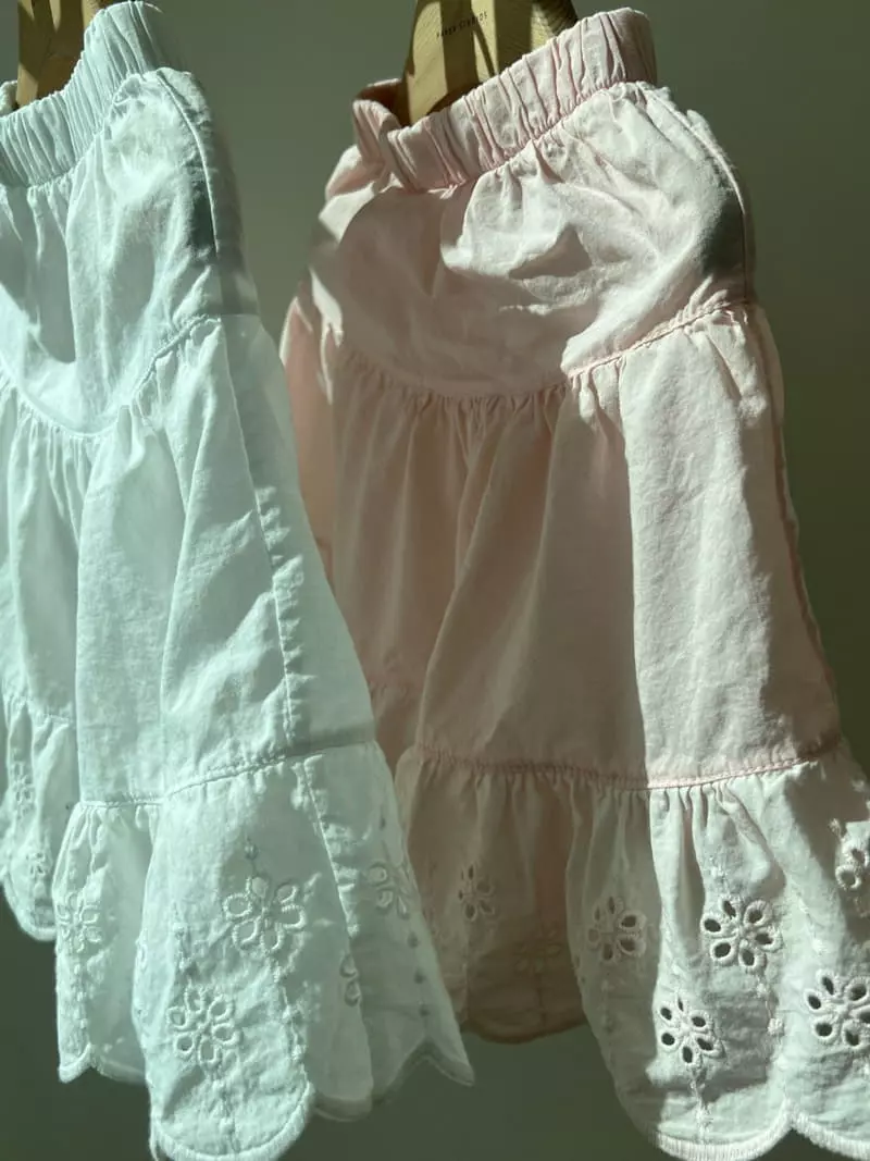 Paper Studios - Korean Children Fashion - #todddlerfashion - Lace Skirt - 9