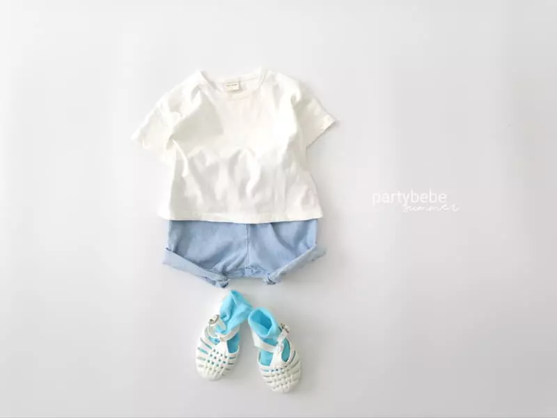 Party Kids - Korean Baby Fashion - #babyboutique - Simple Tee - 12