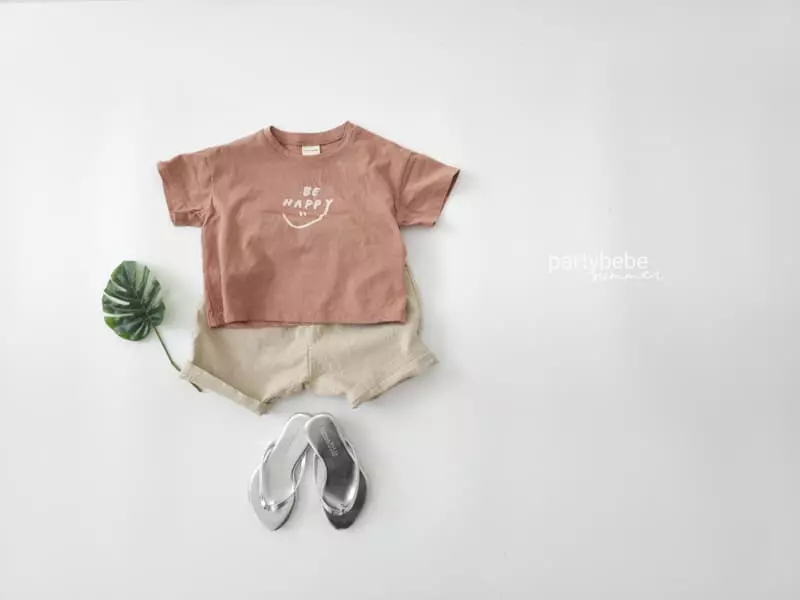 Party Kids - Korean Baby Fashion - #babyboutique - Happy Tee - 3