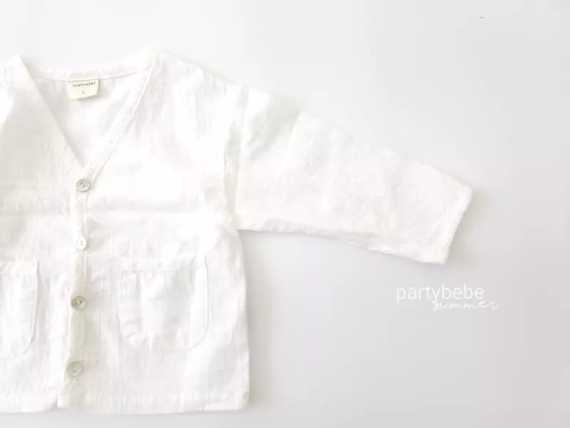 Party Kids - Korean Baby Fashion - #babyclothing - Ice Cardigan