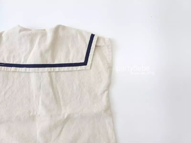 Party Kids - Korean Baby Fashion - #babyclothing - Sailor Bodysuit with Hat - 11