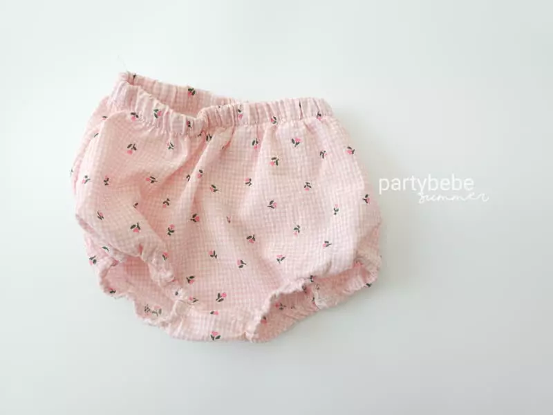 Party Kids - Korean Baby Fashion - #babyfashion - Bebe One-piece Bloomer Set - 11
