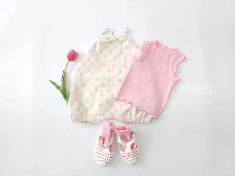Party Kids - Korean Baby Fashion - #babyfashion - Lovely Bodysuit - 9
