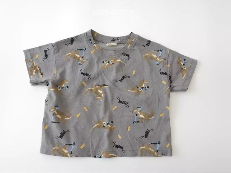 Party Kids - Korean Baby Fashion - #babyfever - Dino Tee - 2