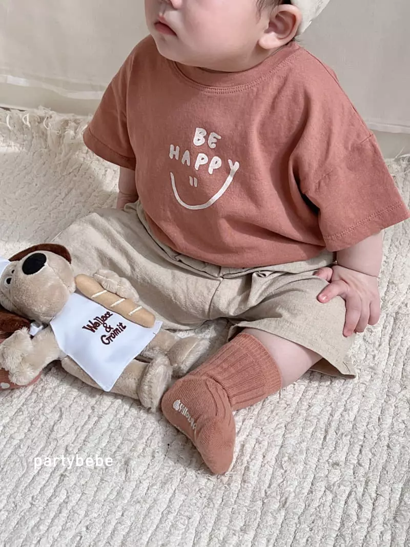 Party Kids - Korean Baby Fashion - #babygirlfashion - Happy Tee - 8