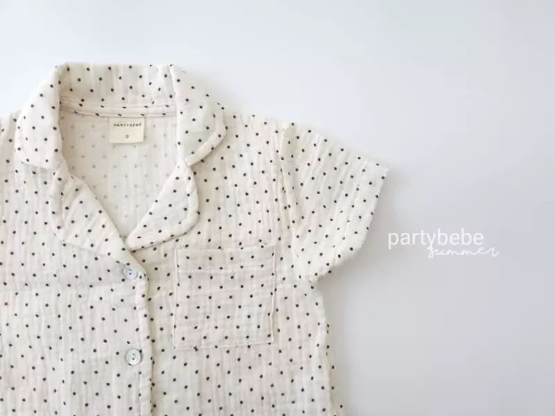Party Kids - Korean Baby Fashion - #babyoninstagram - Tailor Top Bottom Set