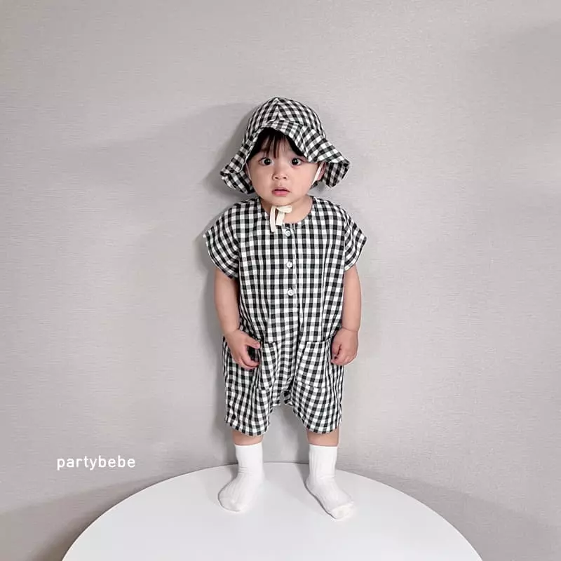Party Kids - Korean Baby Fashion - #babyoninstagram - Square Bodysuit Set - 12