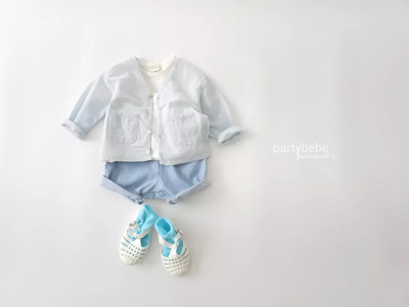 Party Kids - Korean Baby Fashion - #babyoutfit - Ice Cardigan - 9