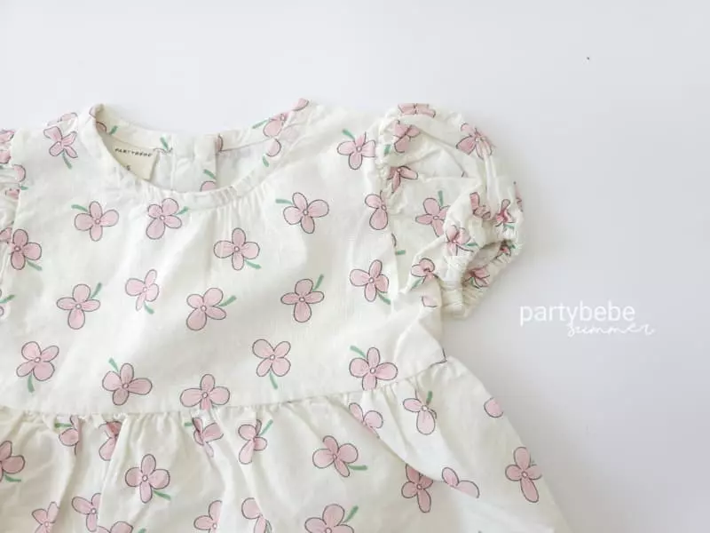 Party Kids - Korean Baby Fashion - #babyootd - Tams One-piece - 4