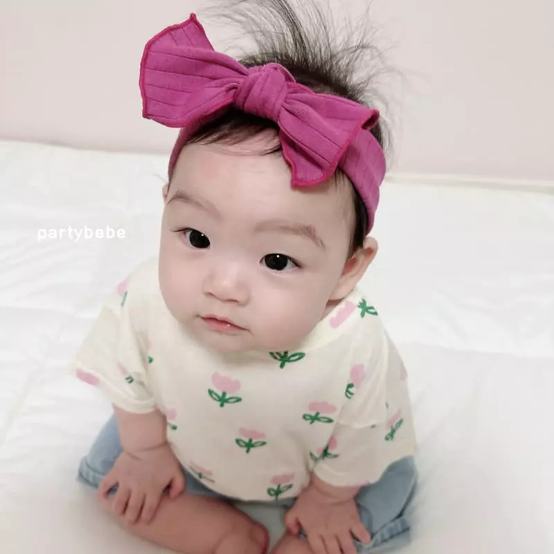 Party Kids - Korean Baby Fashion - #babyoutfit - Tulip Tee - 9