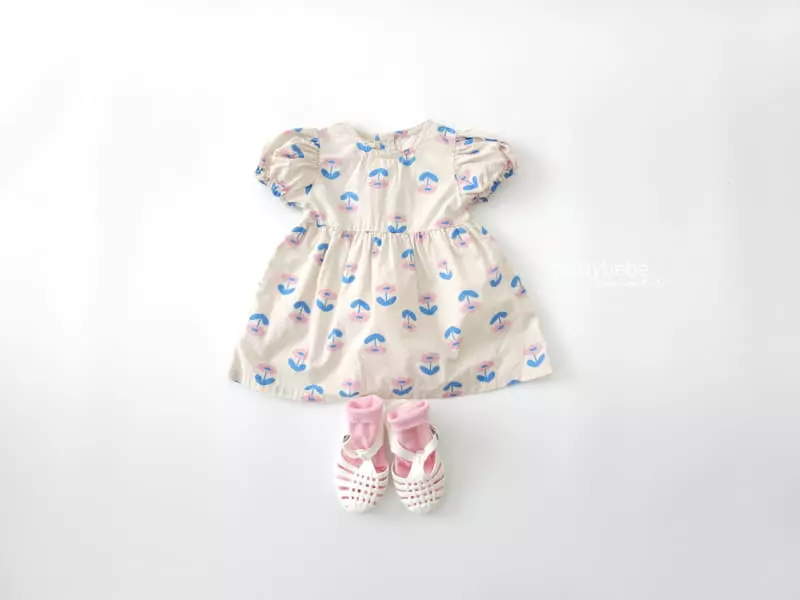Party Kids - Korean Baby Fashion - #onlinebabyboutique - Dandelion One-piece - 5