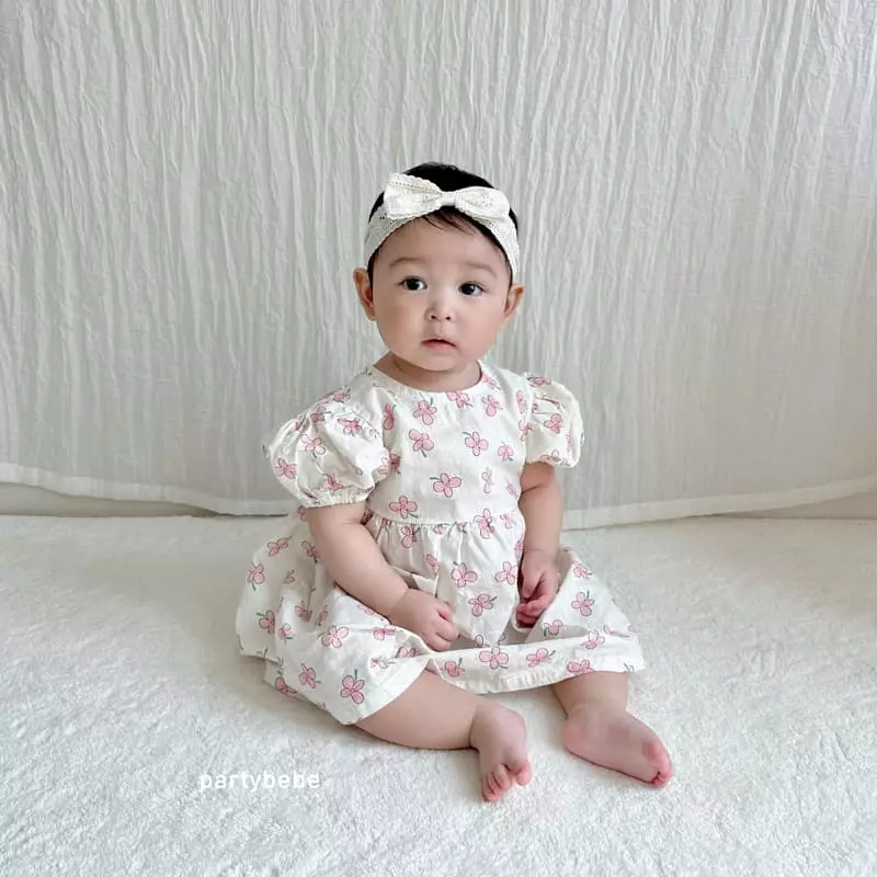 Party Kids - Korean Baby Fashion - #onlinebabyshop - Tams One-piece - 8
