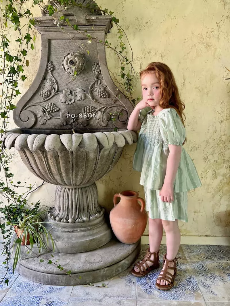 Poisson - Korean Children Fashion - #Kfashion4kids - Lapine Top Bottom Set - 7
