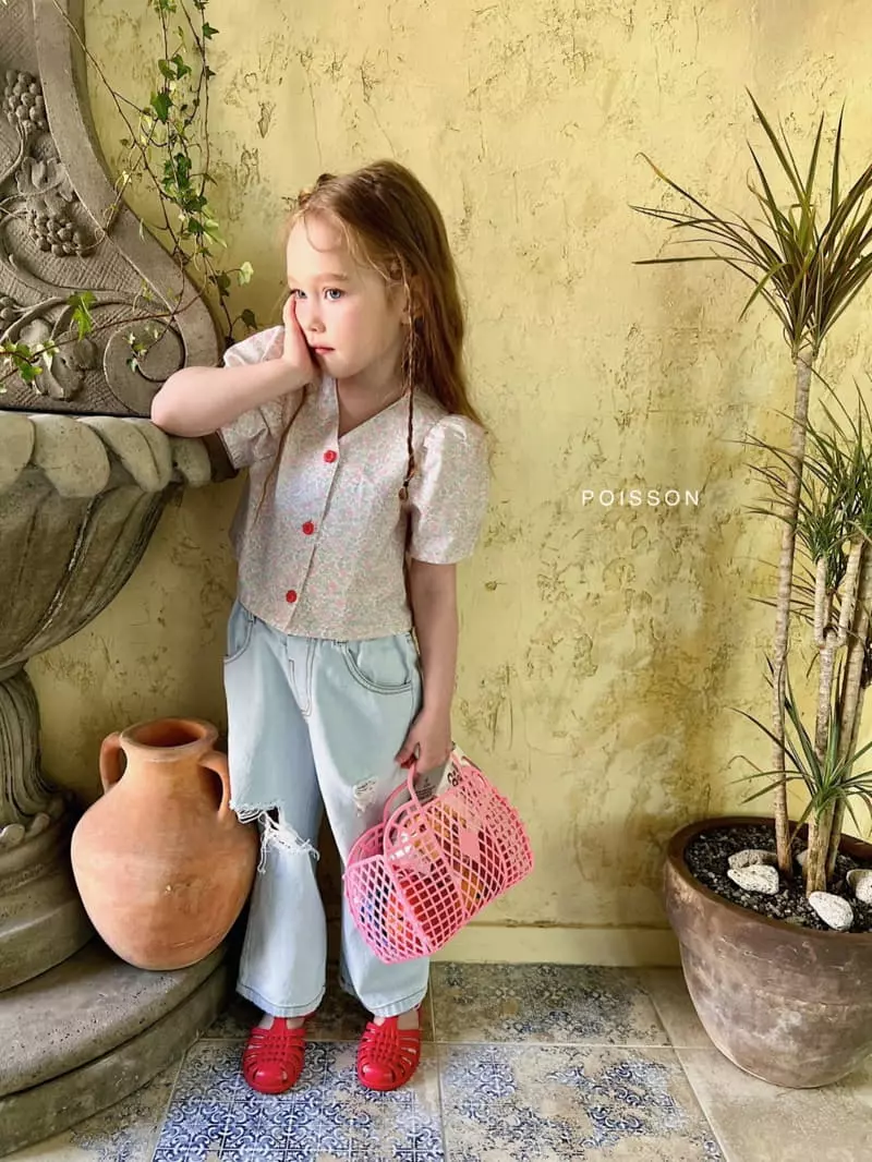 Poisson - Korean Children Fashion - #childofig - Lagge Blouse - 8