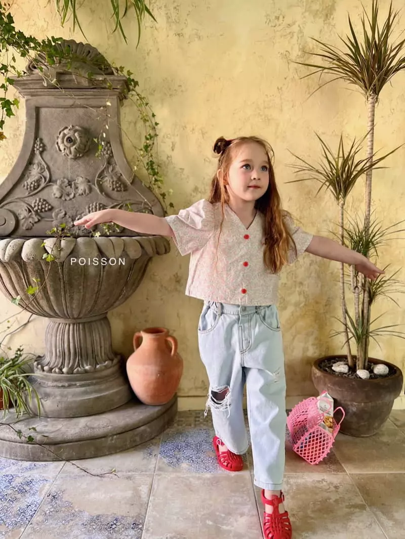 Poisson - Korean Children Fashion - #childofig - Lagge Blouse - 9