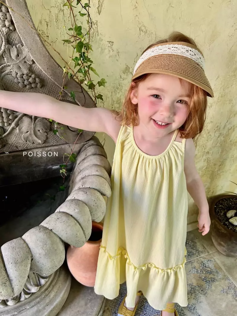 Poisson - Korean Children Fashion - #fashionkids - Lorena Frill Long One-piece - 5