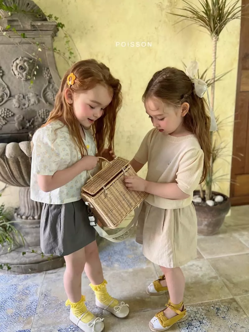 Poisson - Korean Children Fashion - #discoveringself - Monchell Knit Tee - 4