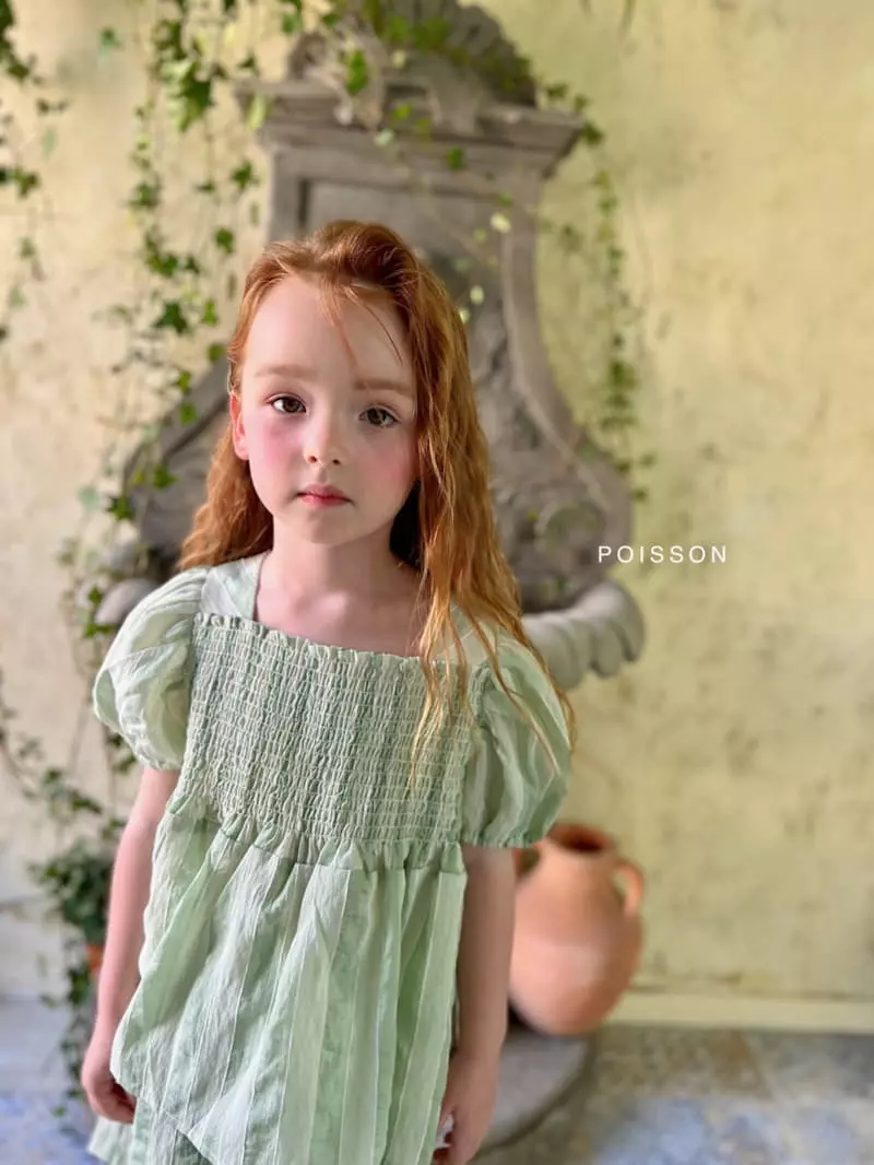 Poisson - Korean Children Fashion - #kidzfashiontrend - Lapine Top Bottom Set - 6