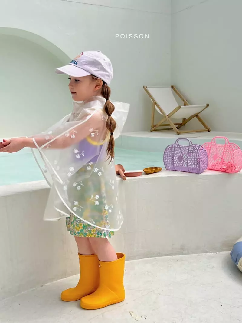 Poisson - Korean Children Fashion - #kidzfashiontrend - Ppeang Raincoat - 3