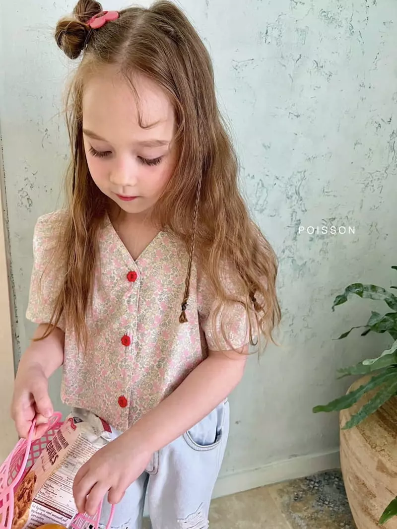 Poisson - Korean Children Fashion - #kidzfashiontrend - Lagge Blouse - 2