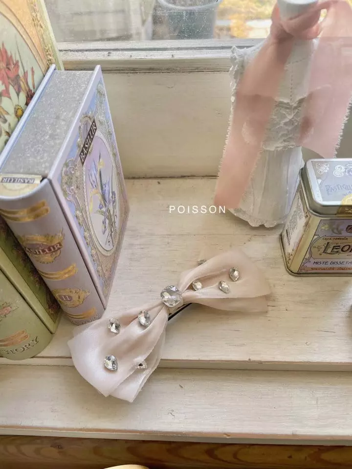 Poisson - Korean Children Fashion - #littlefashionista - jewel Hairpin - 2