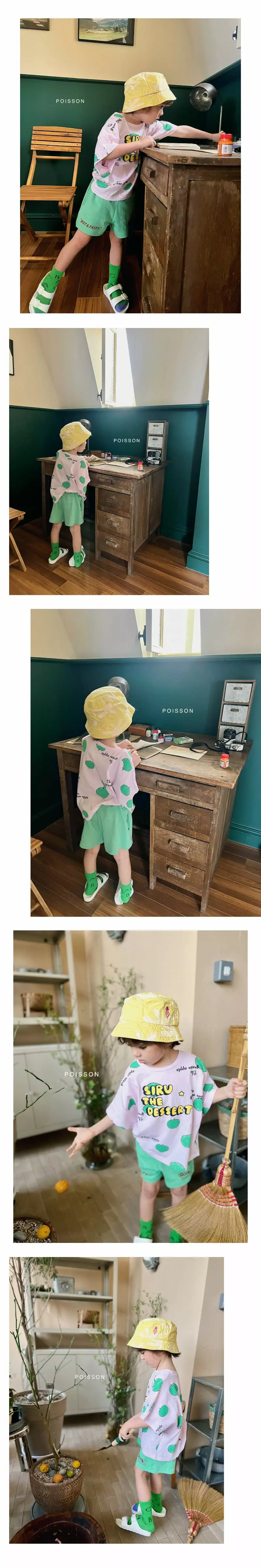 Poisson - Korean Children Fashion - #littlefashionista - Siru Tee