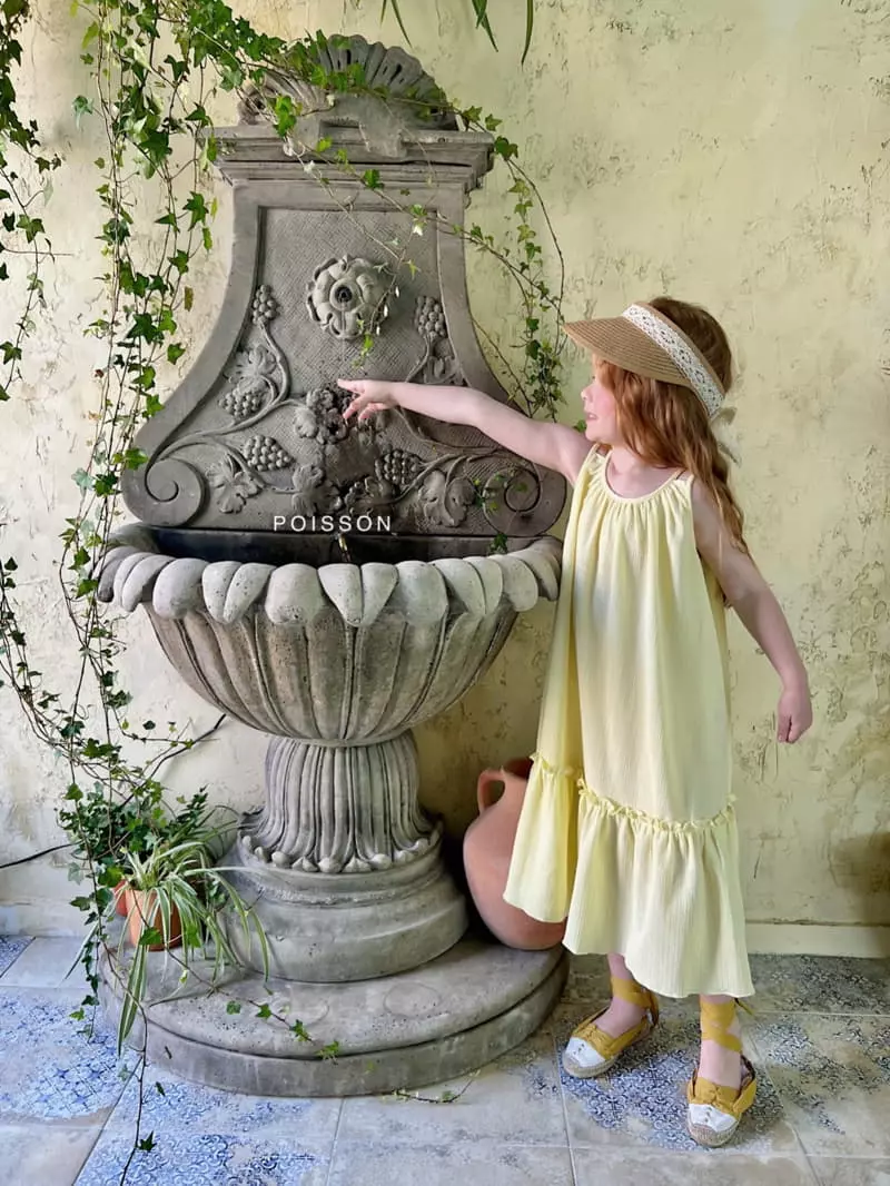 Poisson - Korean Children Fashion - #littlefashionista - Lorena Frill Long One-piece - 10