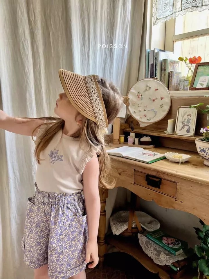 Poisson - Korean Children Fashion - #minifashionista - Ramance Sun Cap - 5