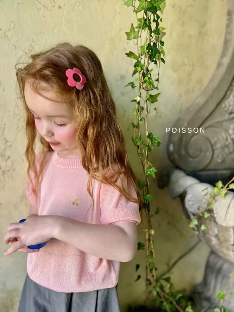 Poisson - Korean Children Fashion - #prettylittlegirls - Monchell Knit Tee - 12