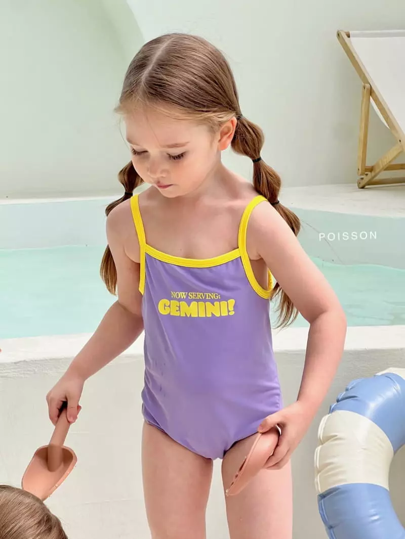 Poisson - Korean Children Fashion - #stylishchildhood - Mono Kinny Swimwear - 11