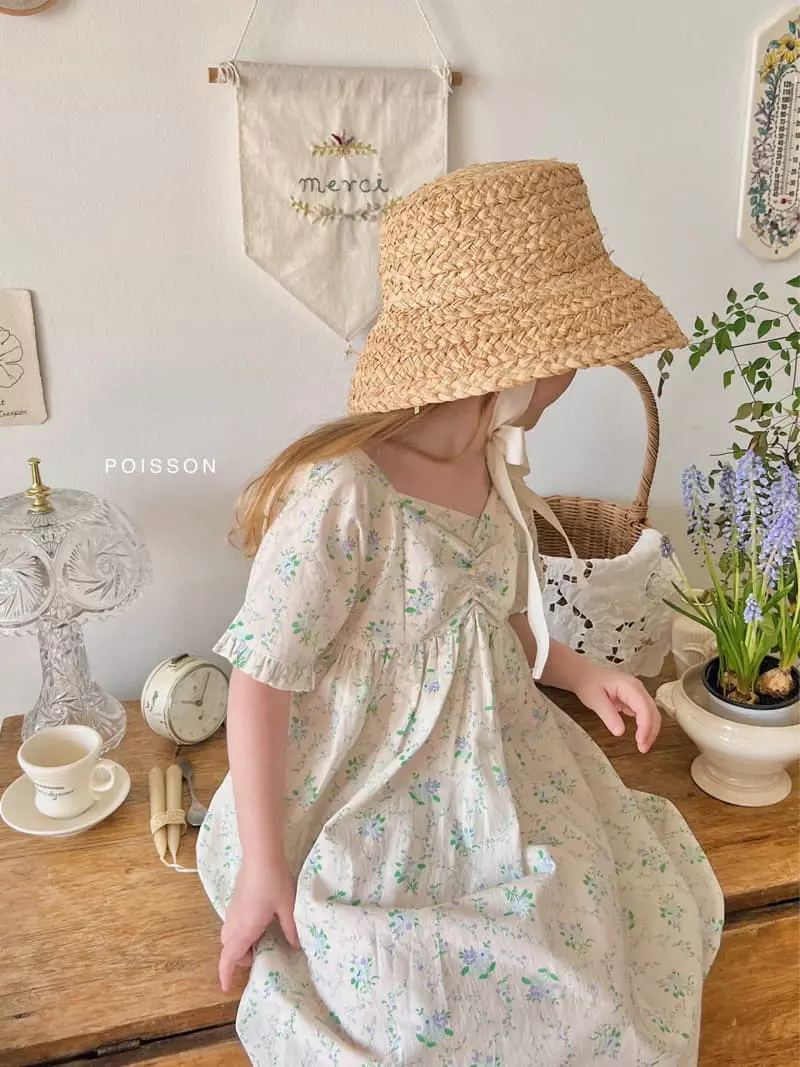 Poisson - Korean Children Fashion - #todddlerfashion - Miel One-piece - 2