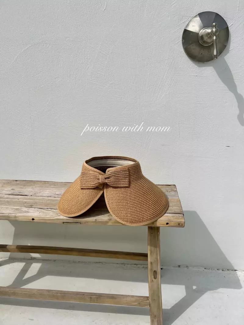 Poisson - Korean Women Fashion - #momslook - Ribbon Sun Cap Mom