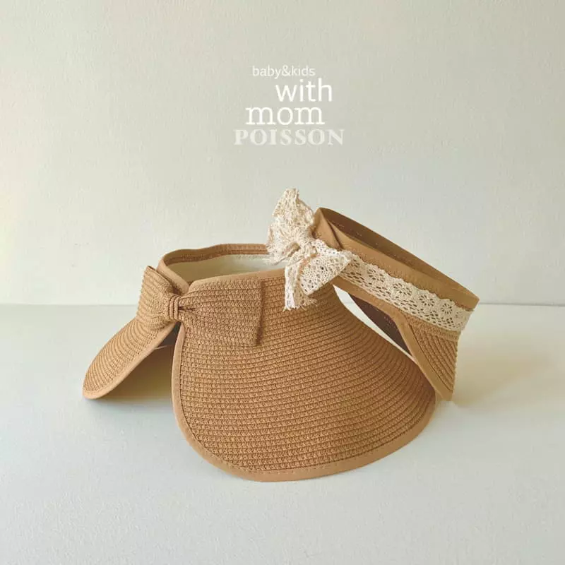 Poisson - Korean Women Fashion - #momslook - Ribbon Sun Cap Mom - 11
