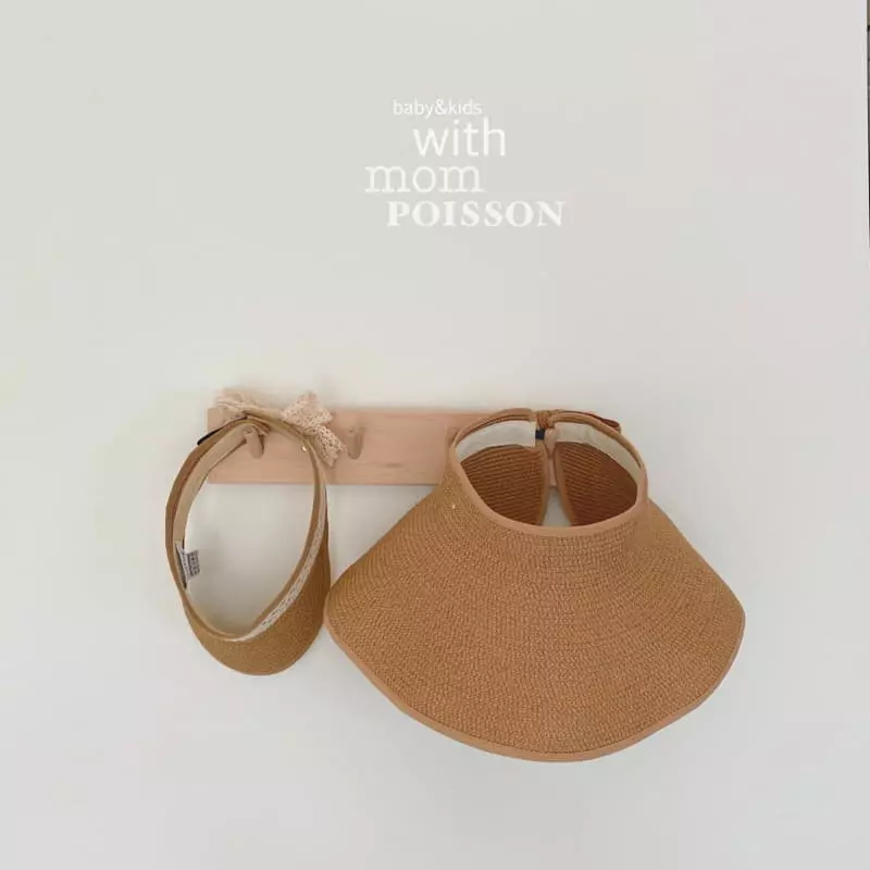 Poisson - Korean Women Fashion - #womensfashion - Ribbon Sun Cap Mom - 12