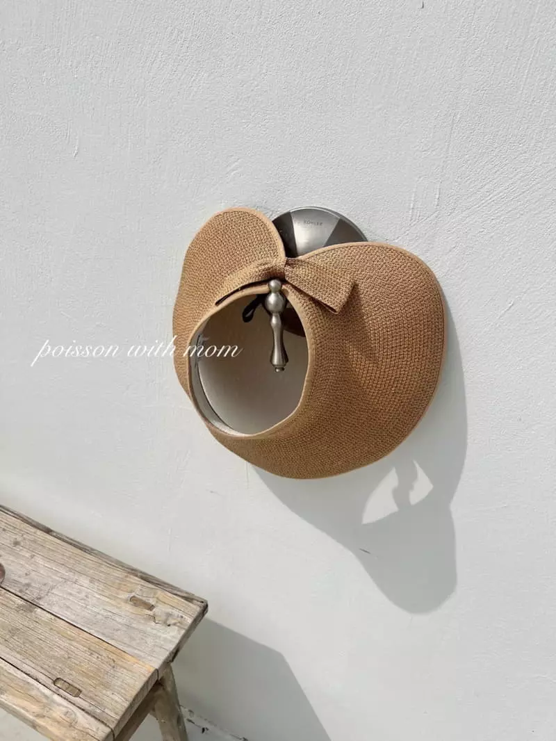 Poisson - Korean Women Fashion - #womensfashion - Ribbon Sun Cap Mom - 2