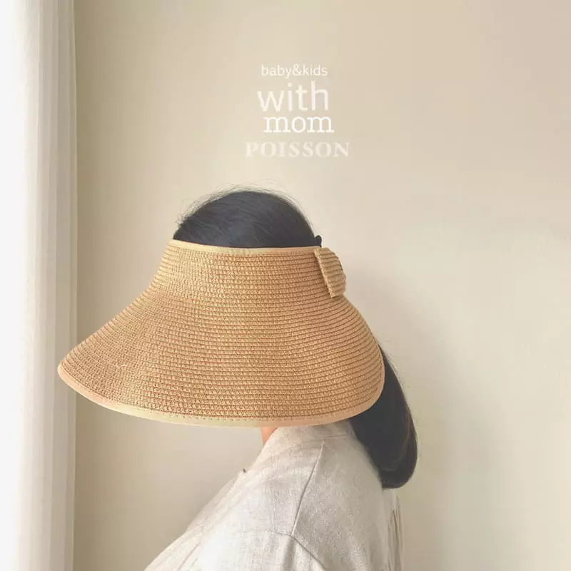 Poisson - Korean Women Fashion - #womensfashion - Ribbon Sun Cap Mom - 6