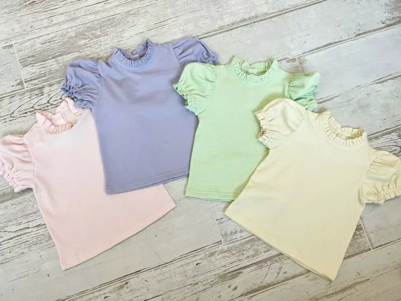 Pourenfant - Korean Children Fashion - #childrensboutique - Waffle Lina Blouse - 10