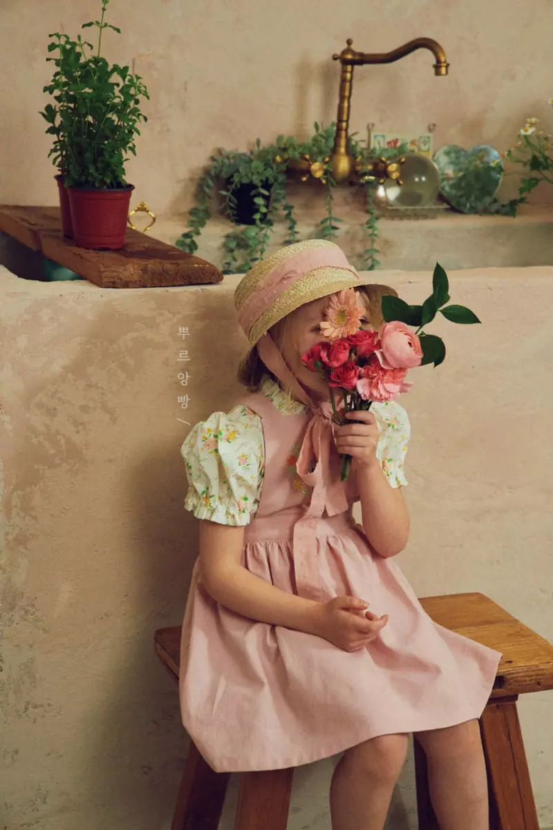 Pourenfant - Korean Children Fashion - #fashionkids - Railor Garden Blouse - 2