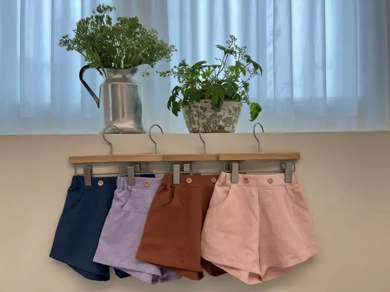 Pourenfant - Korean Children Fashion - #kidsshorts - Shabet Linen Shirt - 12