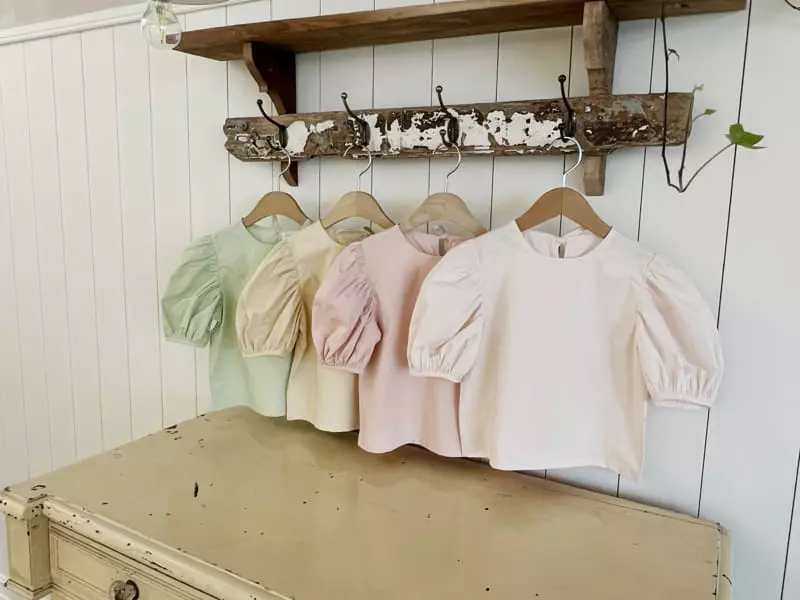Pourenfant - Korean Children Fashion - #minifashionista - Bubble Blouse - 10