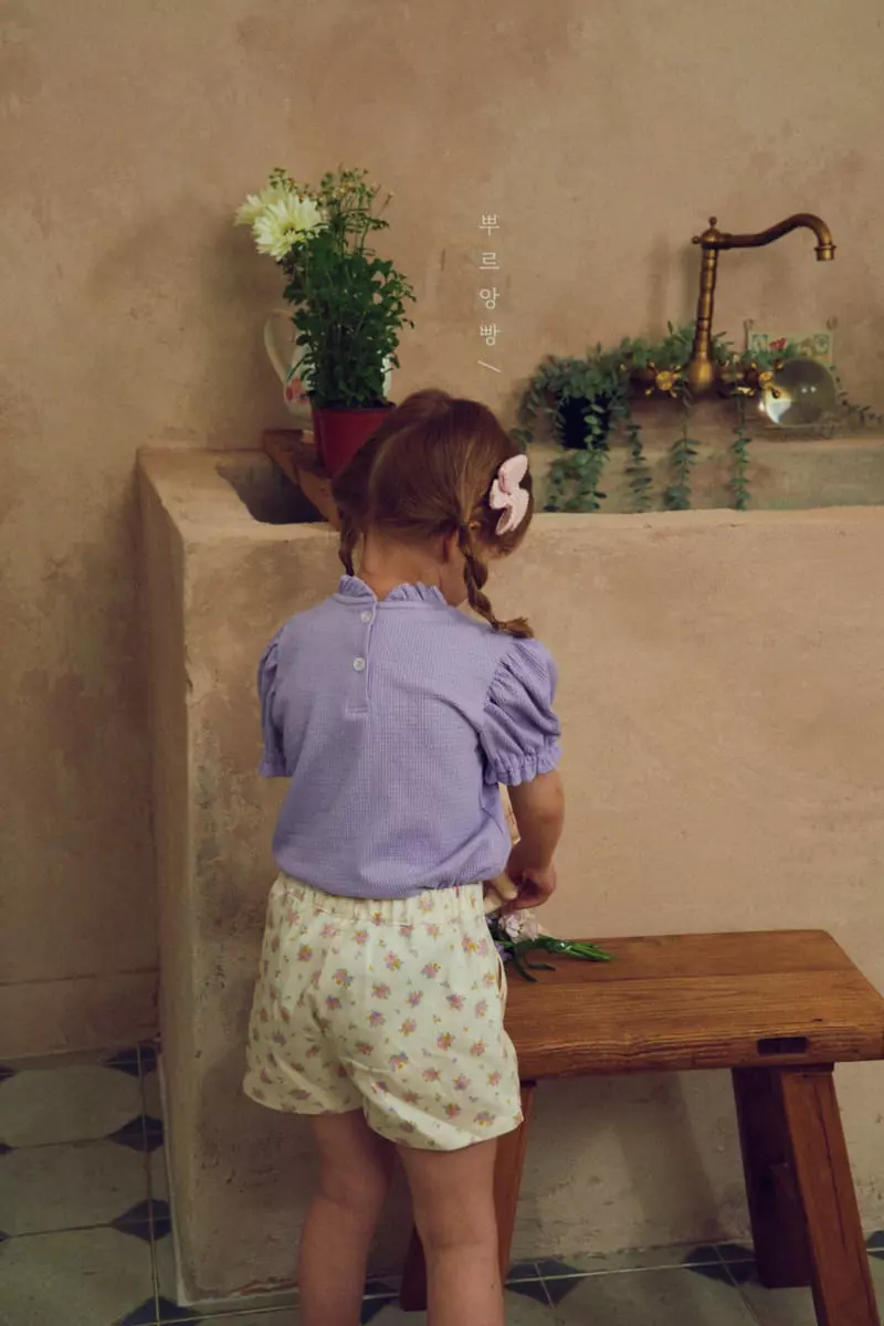 Pourenfant - Korean Children Fashion - #prettylittlegirls - Waffle Lina Blouse - 7