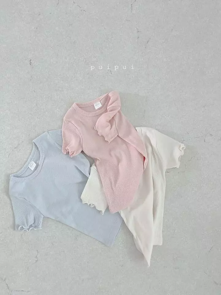 Puipui - Korean Children Fashion - #kidsshorts - Dindin Tee - 11