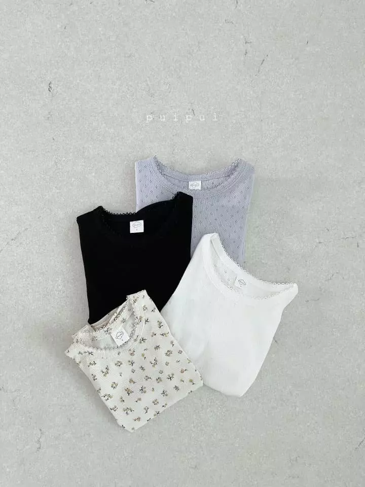 Puipui - Korean Children Fashion - #littlefashionista - Dia Tee Flower - 6